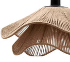 Lumira Jute Pendant Lamp With Natural Boho Texture Finish