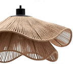 Lumira Jute Pendant Lamp With Natural Boho Texture Finish