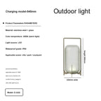 Solara Terrace Garden Lights Weatherproof Stainless Steel & Glass