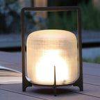 Solara Terrace Garden Lights Weatherproof Stainless Steel & Glass