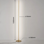 LunaFlux | Slim Modern Floor Lamp for Minimalist Spaces