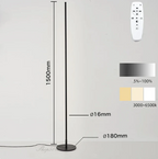LunaFlux | Slim Modern Floor Lamp for Minimalist Spaces