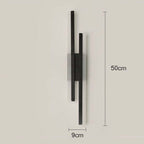 Minimal LED Wall Lamp Strip - Warm White Indoor Light