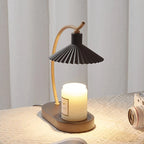 NovaLuna Candle Warmer Lamp Table Lamp with Ambient Glow
