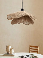 Lumira Jute Pendant Lamp With Natural Boho Texture Finish