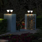 Elegant Solcrest Entrance Solar Lamp Outdoor Garden Light