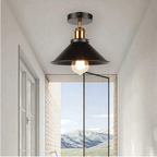 NoirCharm Ceiling Lamp with Velvet Soft Ambient Glow